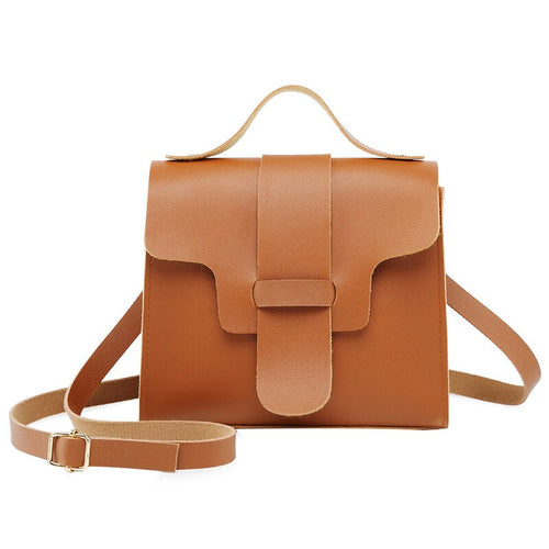 Trend new Women bag high quality solid color PU leather Women shoulder bag crossbody bag casual simple Women handbags bag