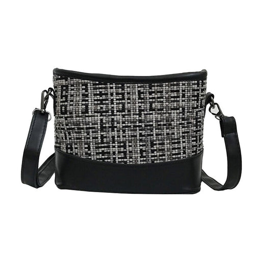 2019 new Women bag fashion weaving Imitation leather Women shoulder bag crossbody bag trend casual Women handbags bag